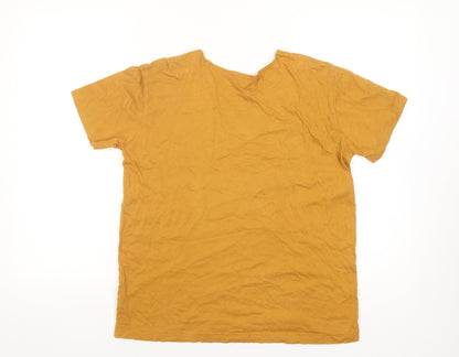 Gap Orange Cotton T-Shirt for Adults - Size S