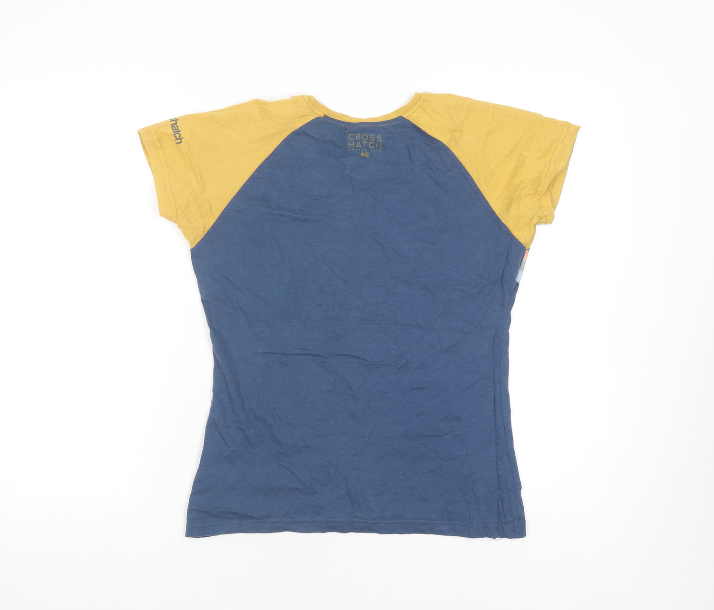 Crosshatch Multicoloured Unisex T-Shirt Short Sleeve M