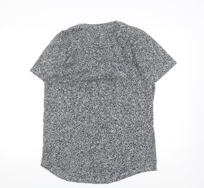 Puma Men's Grey Graphic Medium T-Shirt