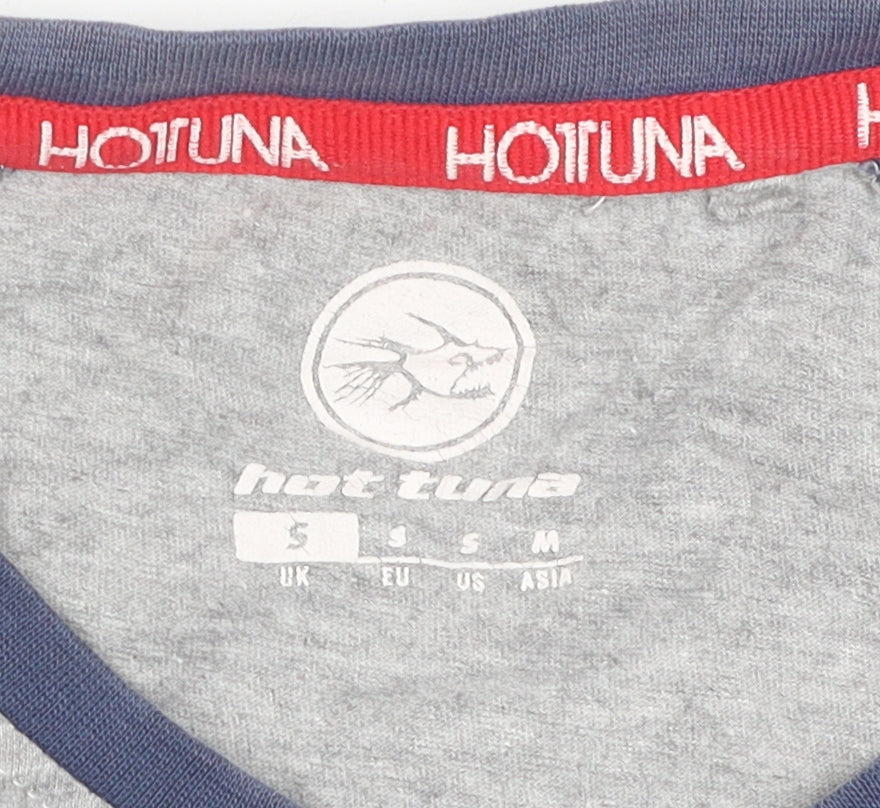 Mens UK Size S Hot Tuna Multicoloured  T-Shirt
