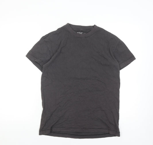 Abercrombie & Fitch Men's Black Relaxed T-Shirt S