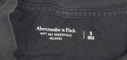 Abercrombie & Fitch Men's Black Relaxed T-Shirt S