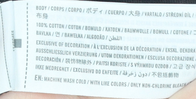 Abercrombie & Fitch Men's Black Relaxed T-Shirt S