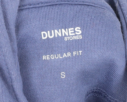 Dunnes Stores Blue Unisex Adults Pullover Hoodie, Size S