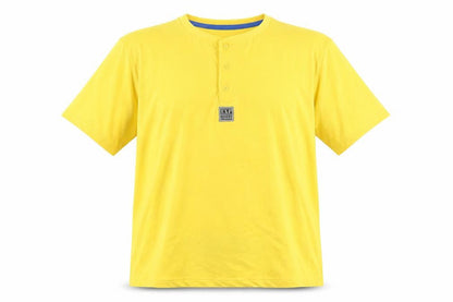 Mens UK Size XL atlasformen Yellow  T-Shirt
