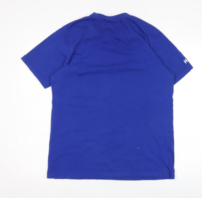 Mantoni Men's Blue Regular Fit T-Shirt, Size L, FIFA 2022