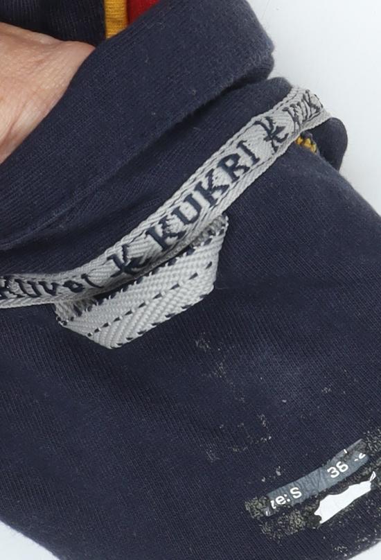 Kukri Men's Blue S Rugby Polo, Casual Sportswear