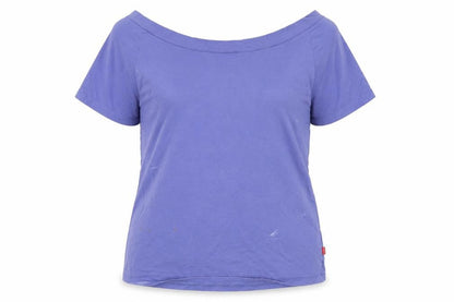 Womens UK Size XL Jackpot Purple Basic T-Shirt
