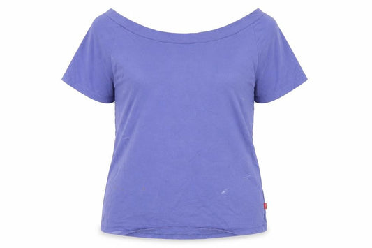 Womens UK Size XL Jackpot Purple Basic T-Shirt