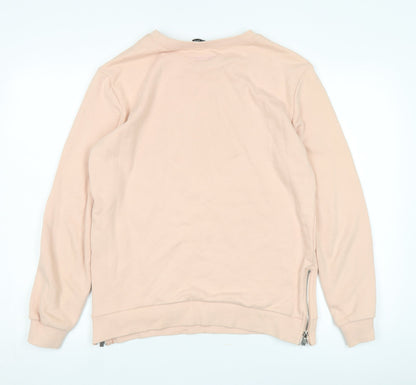 Manière De Voir Women's Pink Pullover Sweatshirt M