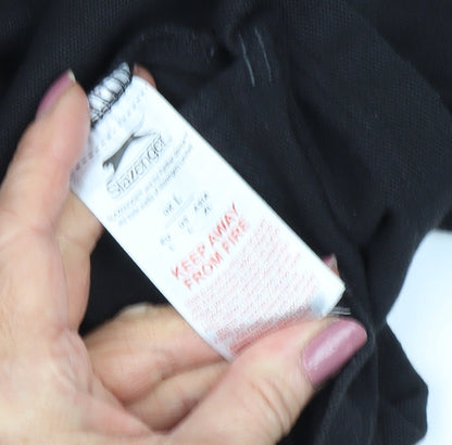 Slazenger Men’s Black Polo Shirt L Size Casual