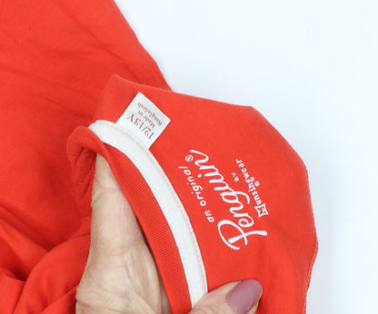 Original Penguin Red T-Shirt, Unisex, Size M, Casual Classic