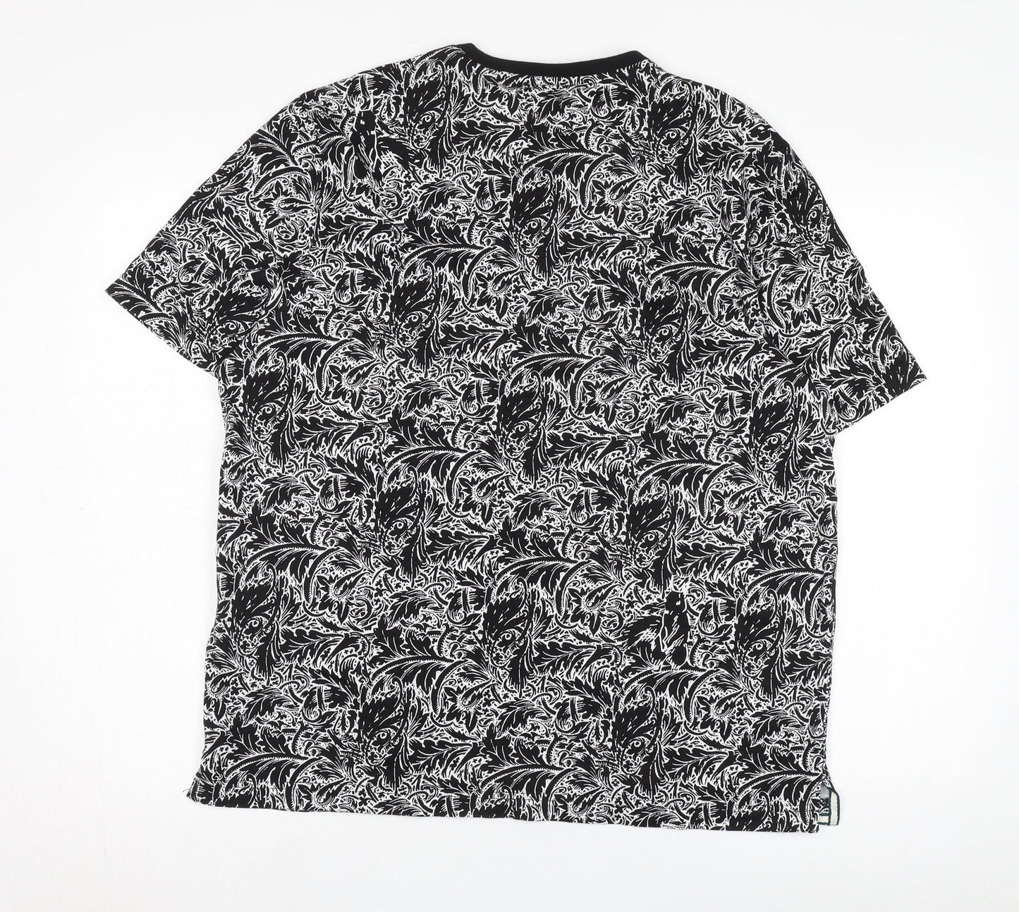 Ted Baker Men's Black Graphic Print T-Shirt, Size L