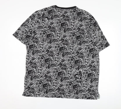 Ted Baker Men's Black Graphic Print T-Shirt, Size L