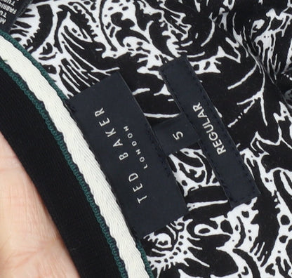 Ted Baker Men's Black Graphic Print T-Shirt, Size L