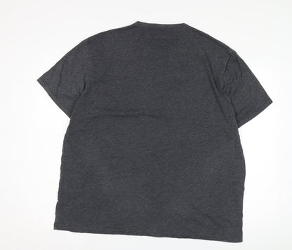 Marvel Men's Grey 2XL Graphic T-Shirt