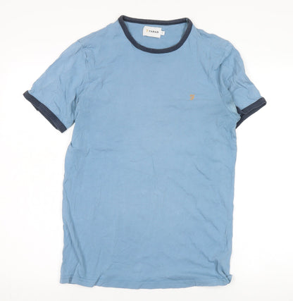 Mens UK Size M Farah Blue  T-Shirt