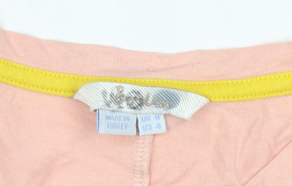 Womens UK Size S Boden Pink Basic T-Shirt