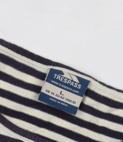 Womens UK Size L Trespass Black Jersey T-Shirt