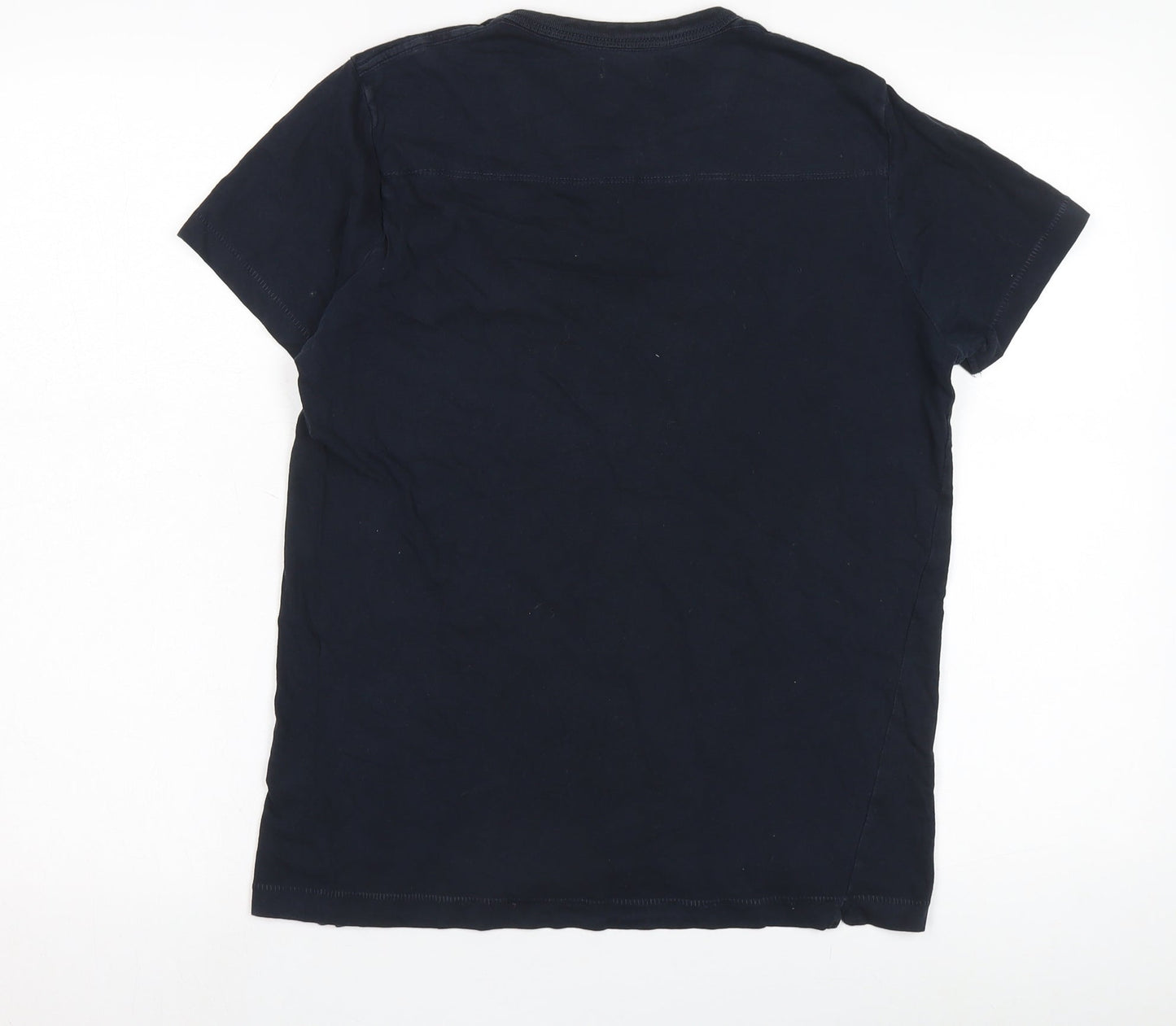 Mens UK Size S French Connection Blue  T-Shirt