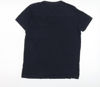 Mens UK Size S French Connection Blue  T-Shirt