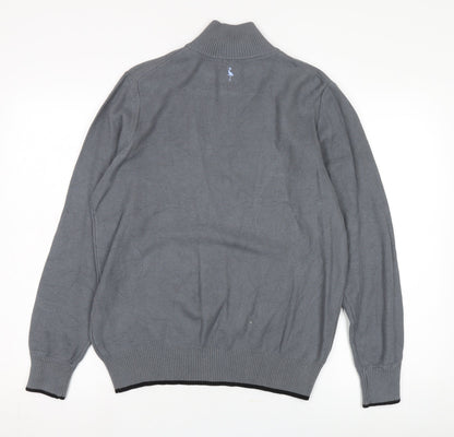 Tailorbyrd Men's Grey Medium Pullover Jumper