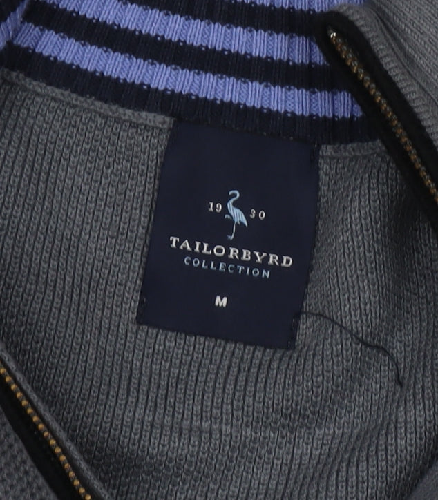 Tailorbyrd Men's Grey Medium Pullover Jumper