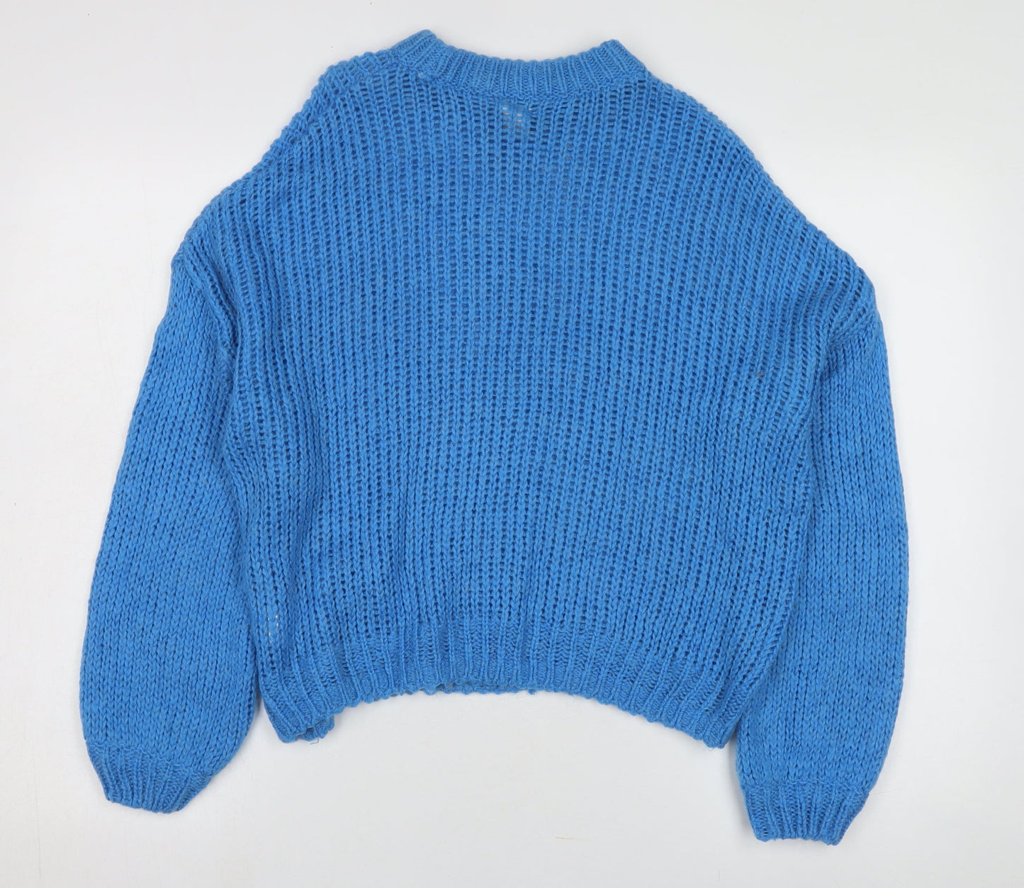 Turtle Collection Women's Blue Pullover Jumper M