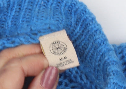 Turtle Collection Women's Blue Pullover Jumper M