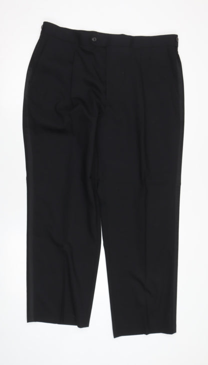 Taylor & Wright Men's Black Dress Pants XL