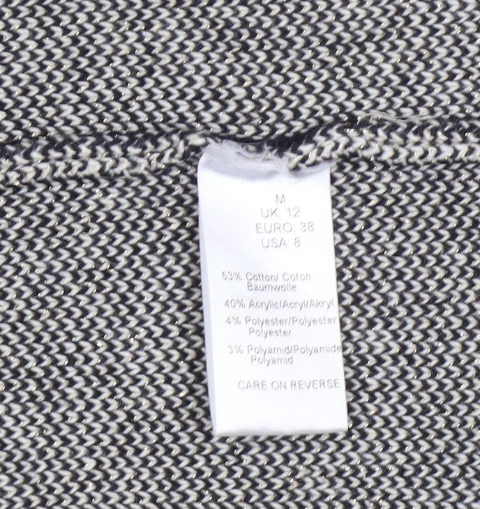 Cocogio Women's Grey Waistcoat Size 12 Sleeveless Casual