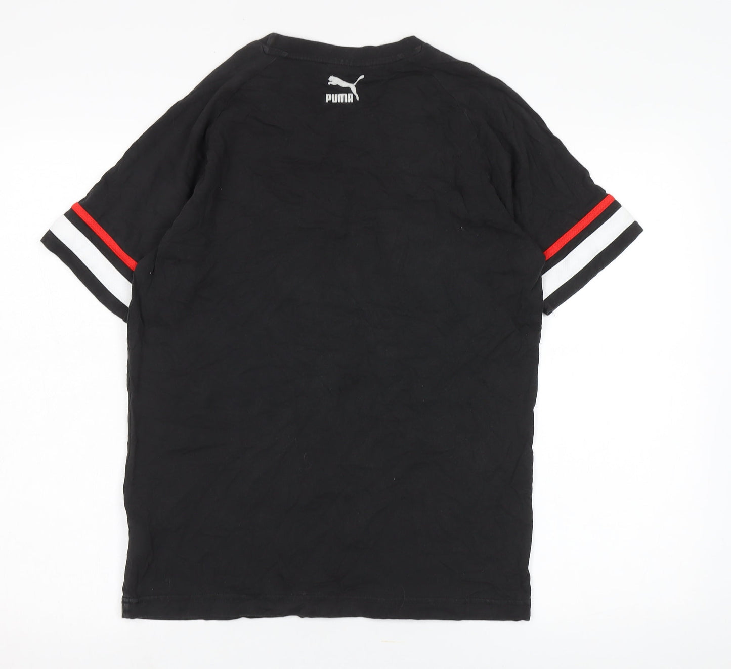 Puma Men's Black Pink Panther Cotton T-Shirt S