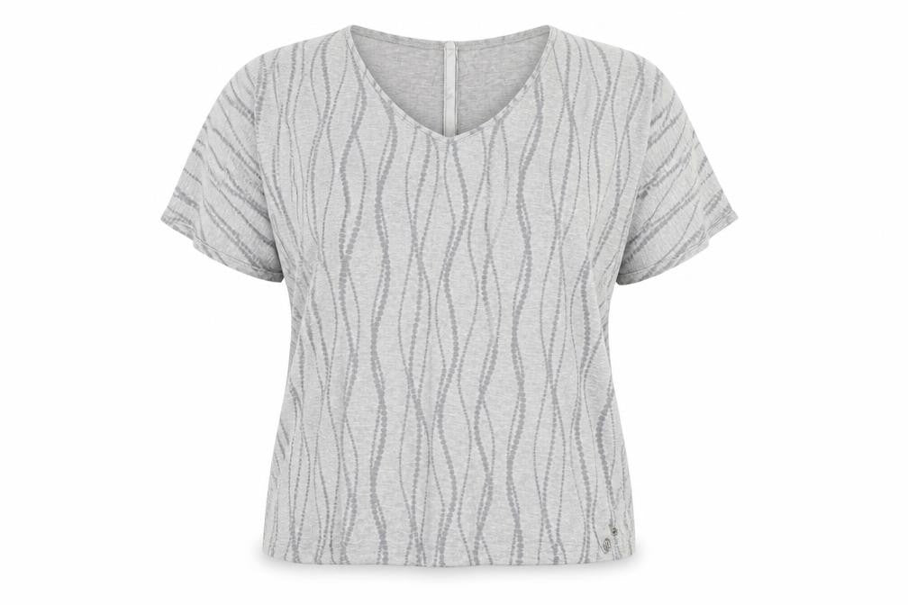 Womens UK Size 16 Kangol Grey Basic T-Shirt