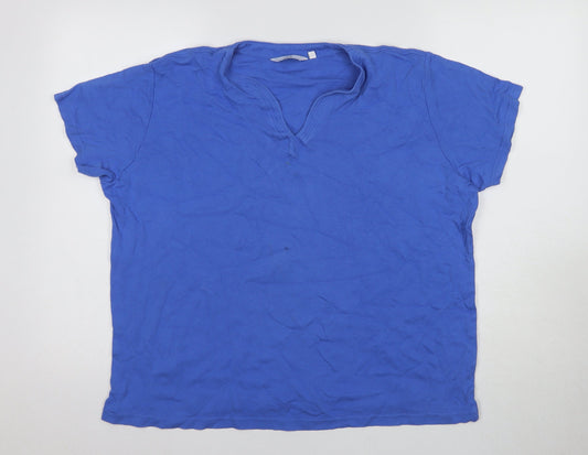 Womens UK Size XL ISLE Blue  T-Shirt