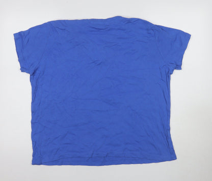 Womens UK Size XL ISLE Blue  T-Shirt