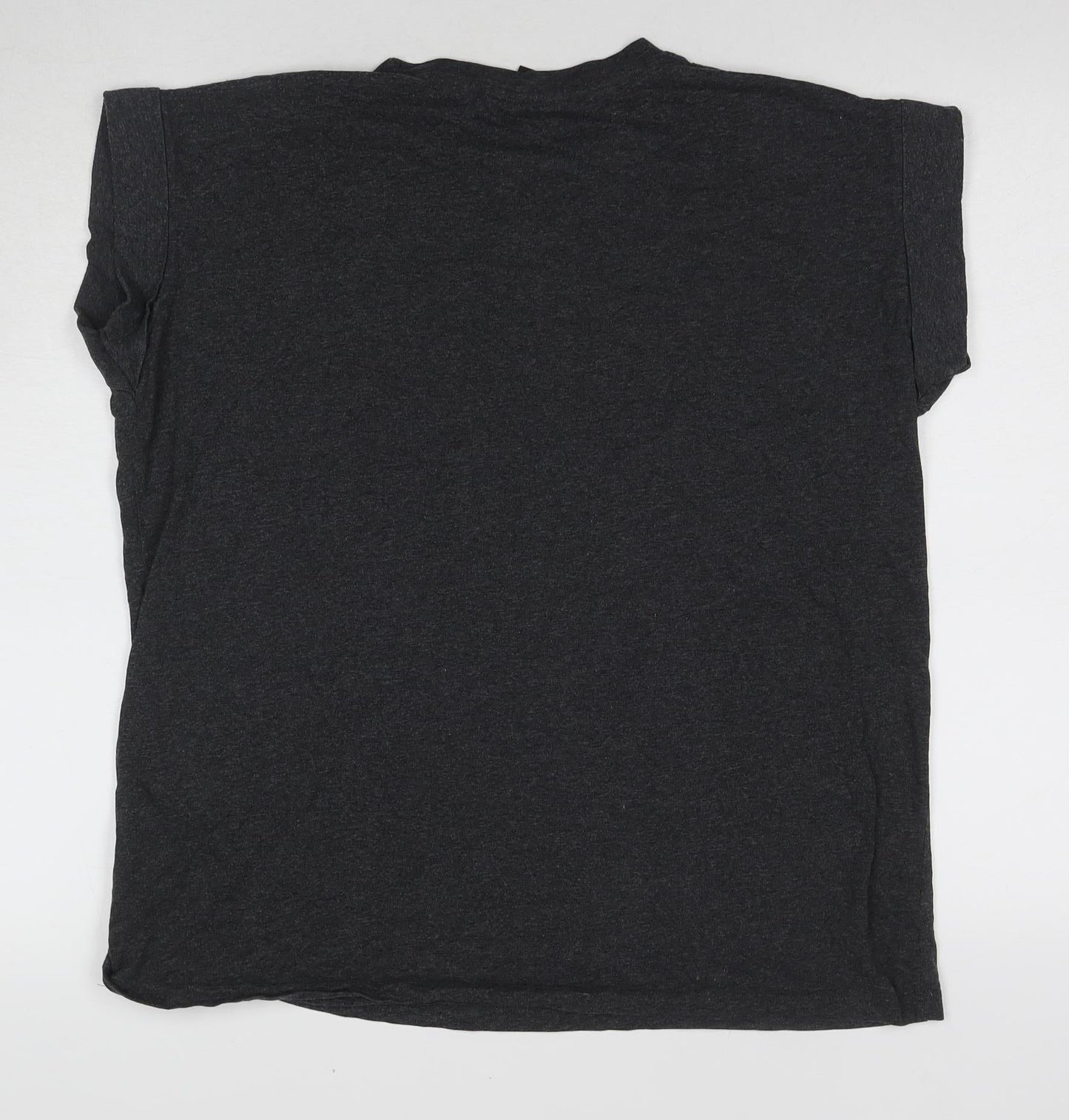 Unisex Adults UK Size 16 Friends Black Basic T-Shirt