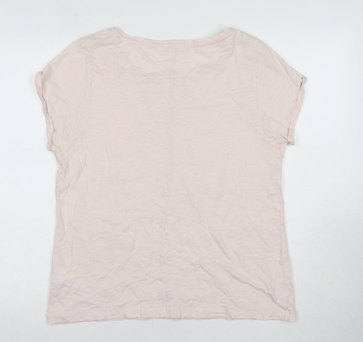 Womens UK Size 14 White Label Ivory  T-Shirt