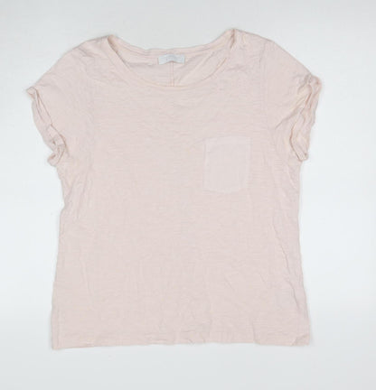 Womens UK Size 14 White Label Ivory  T-Shirt