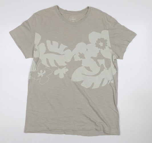Mens UK Size M Gap Beige  T-Shirt