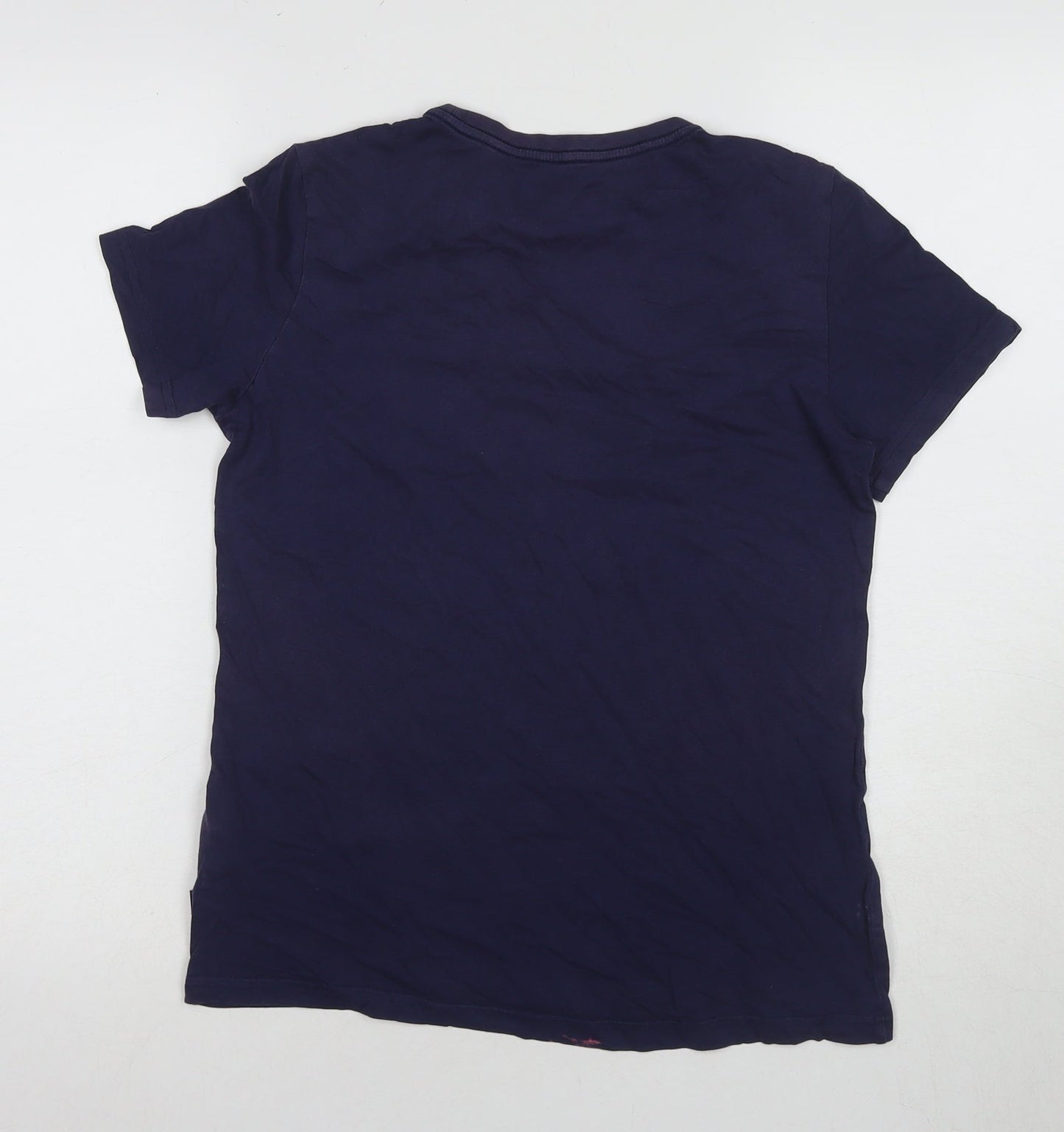 Puma Boys Blue T-Shirt, Crew Neck, Size 13-14 Years