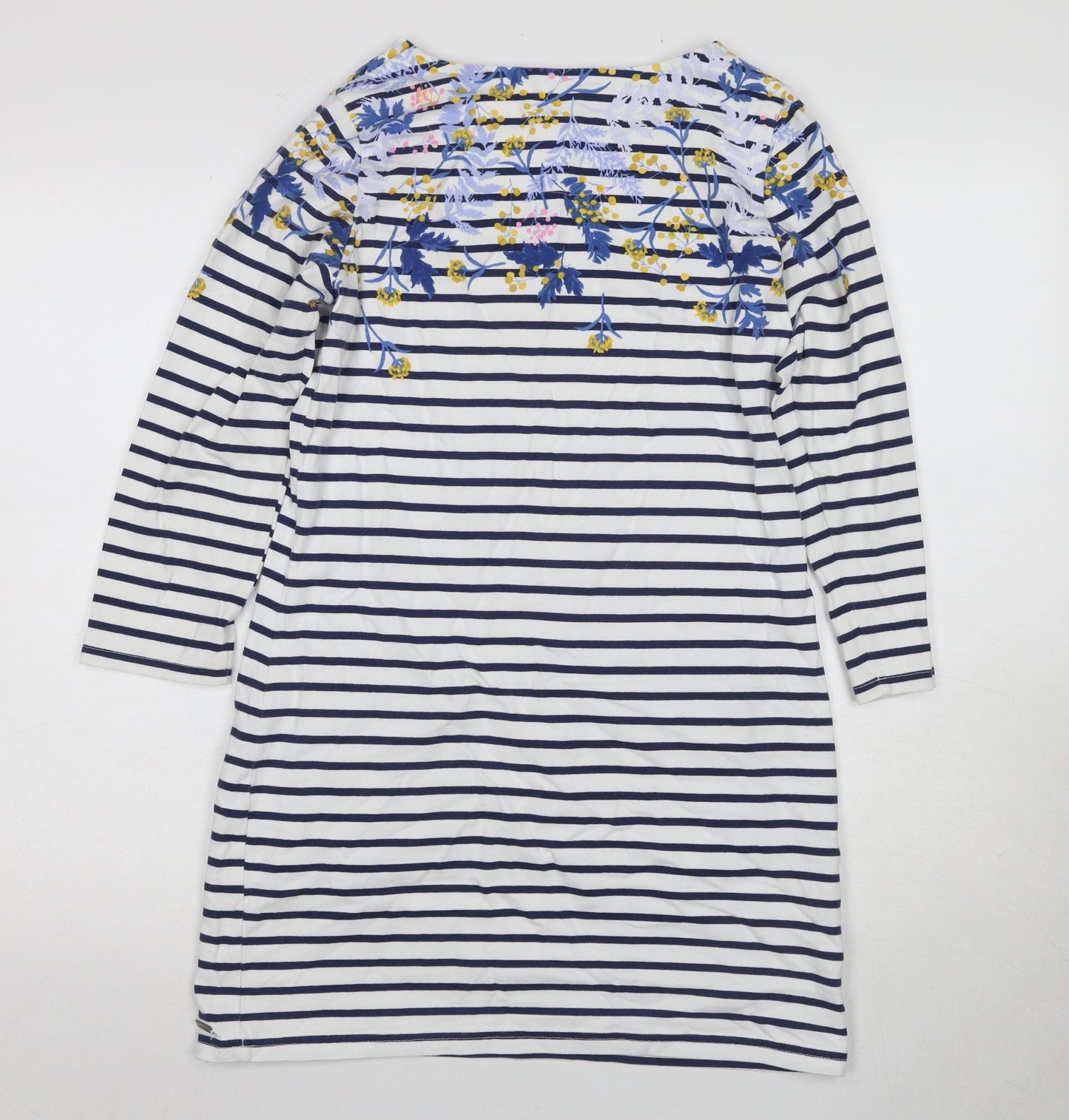 Joules Women's Multicoloured Striped Dress Size 10