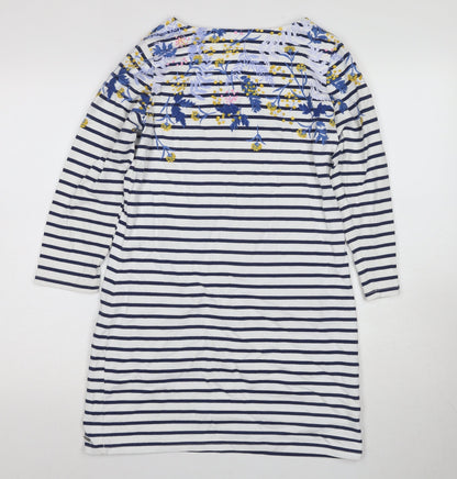 Joules Women's Multicoloured Striped Dress Size 10