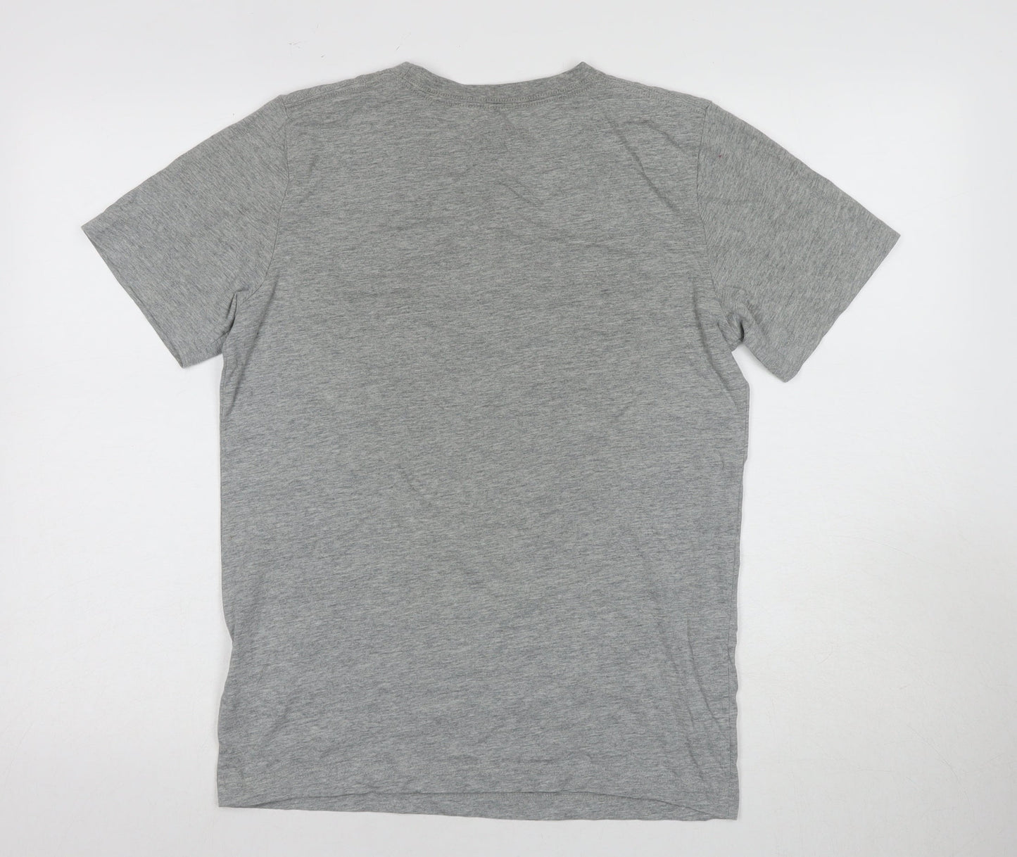 Converse Boys Grey XL Logo T-Shirt Short Sleeve Casual