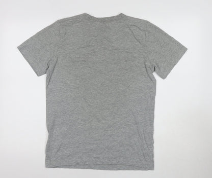 Converse Boys Grey XL Logo T-Shirt Short Sleeve Casual