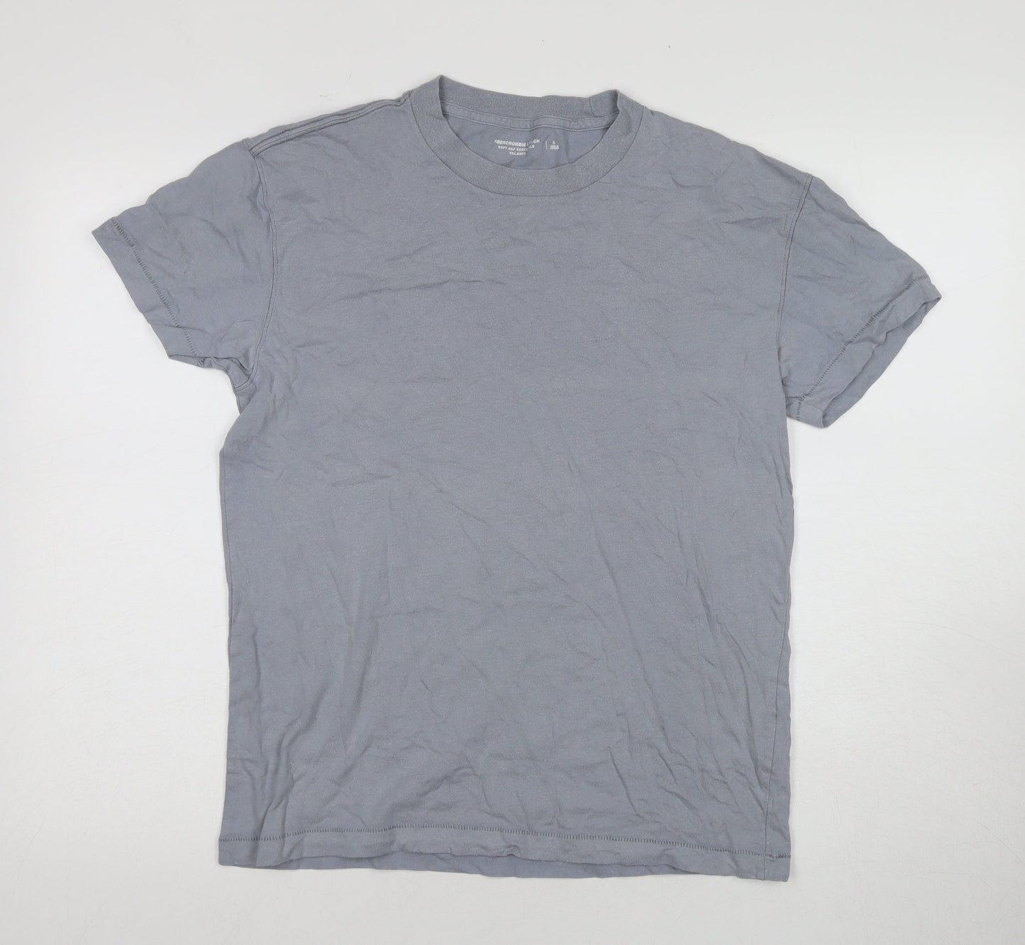 Abercrombie & Fitch Men's Grey Relaxed Fit T-Shirt, Size S