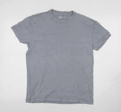 Abercrombie & Fitch Men's Grey Relaxed Fit T-Shirt, Size S