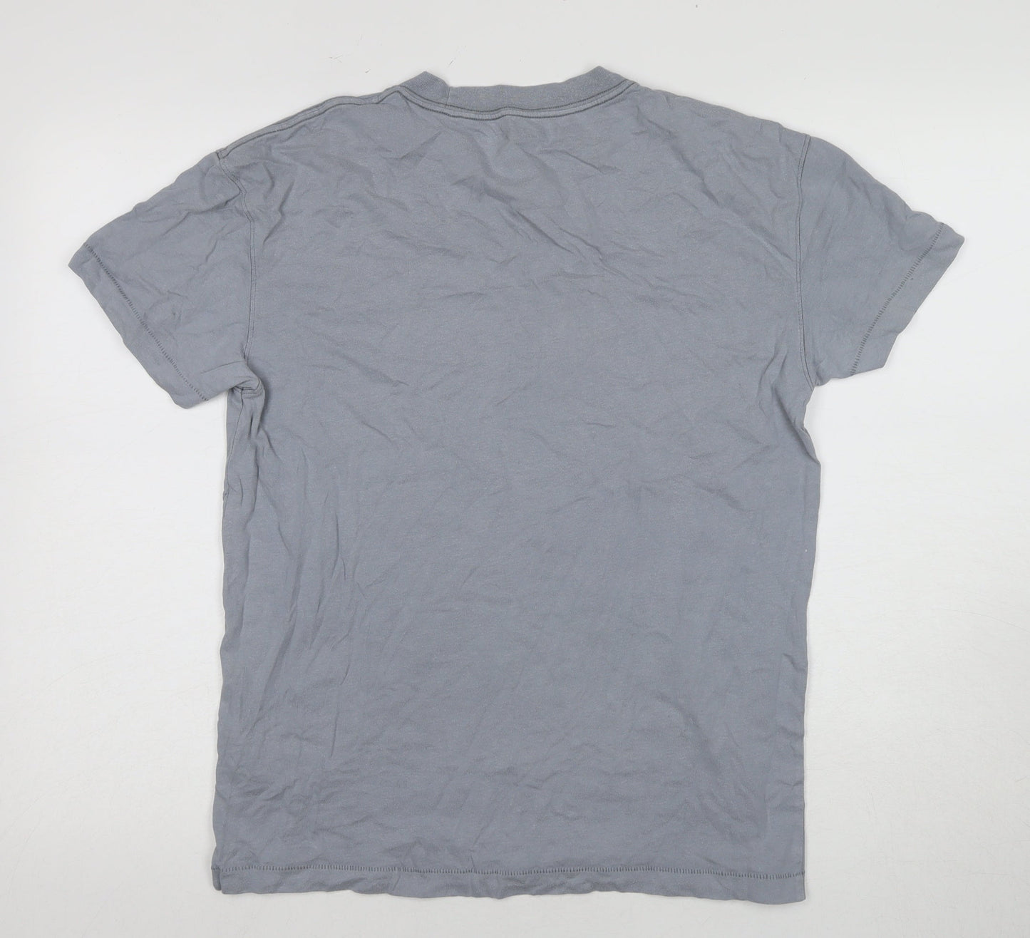 Abercrombie & Fitch Men's Grey Relaxed Fit T-Shirt, Size S