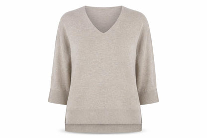 Womens UK Size S French Connection Beige Pullover Jumper