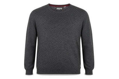 Mens UK Size XL Ted Baker Grey Pullover Jumper