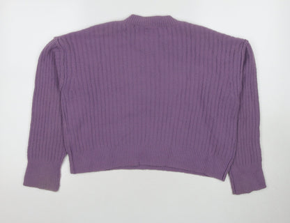 Womens UK Size XS Urban Outfitters Purple Pullover Jumper